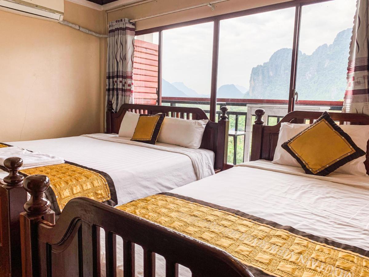 Bountang Mountain View Riverside Hotel 万荣 外观 照片