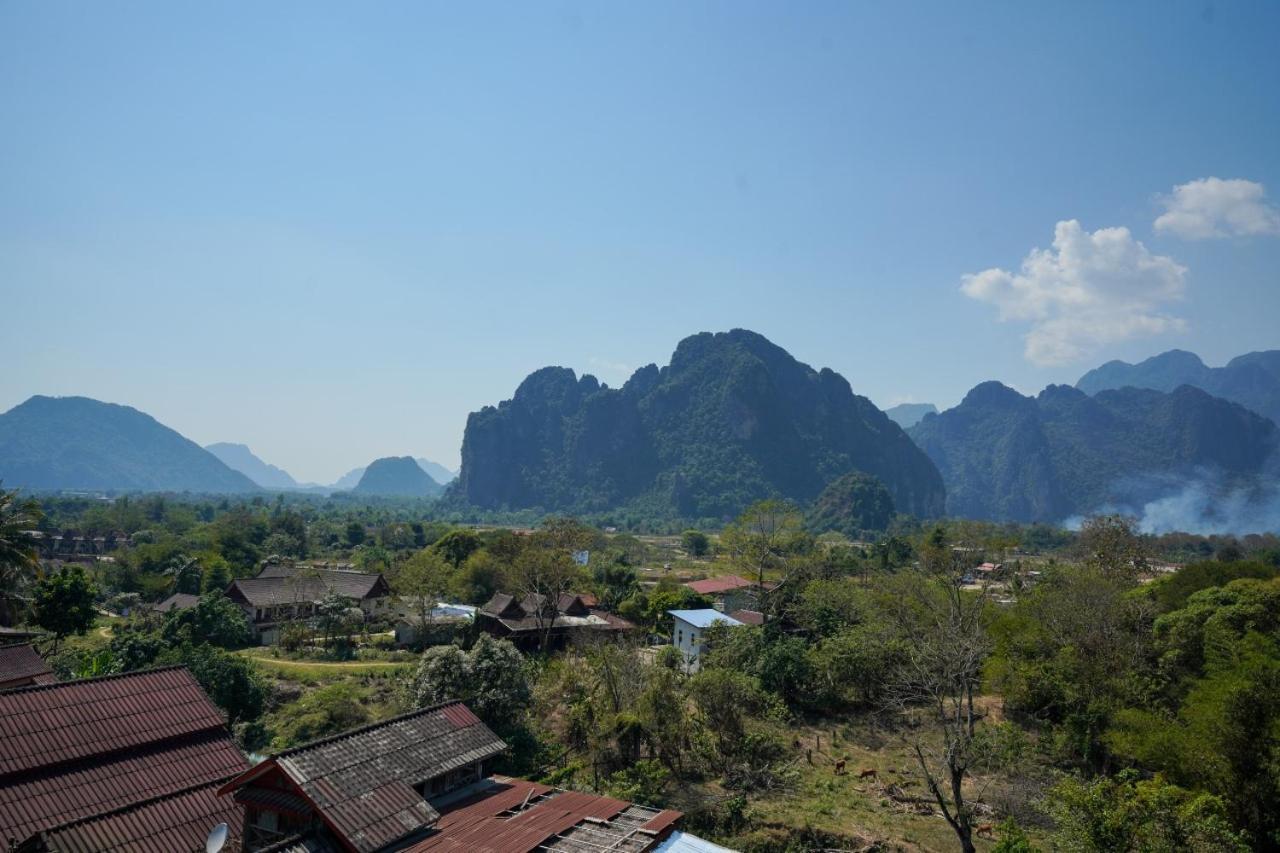 Bountang Mountain View Riverside Hotel 万荣 外观 照片