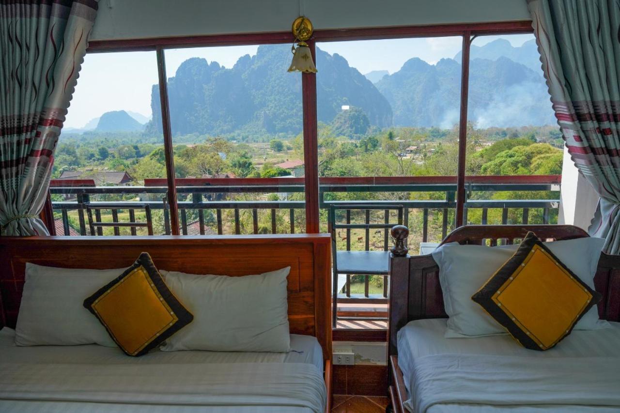 Bountang Mountain View Riverside Hotel 万荣 外观 照片