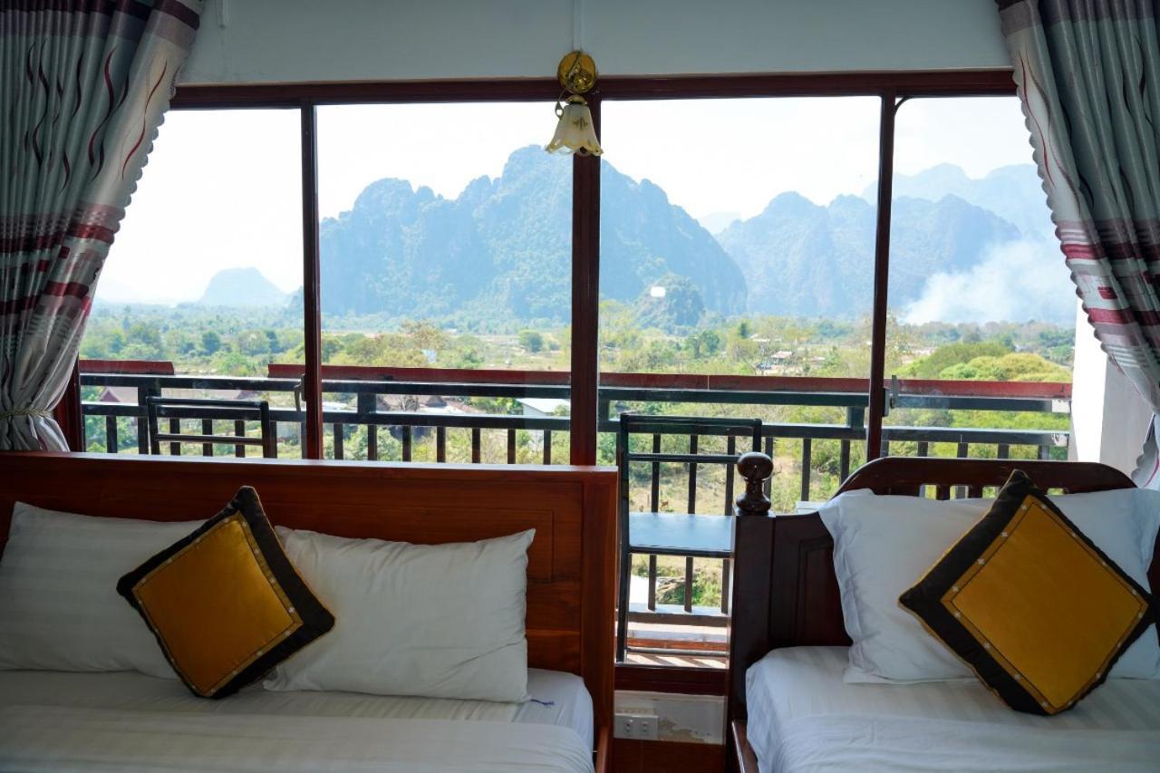 Bountang Mountain View Riverside Hotel 万荣 外观 照片