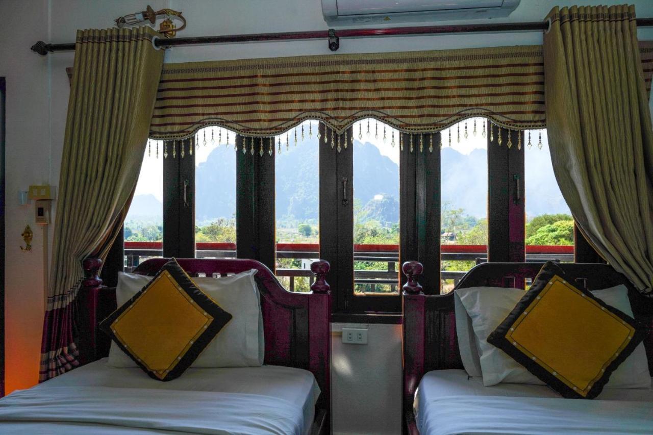 Bountang Mountain View Riverside Hotel 万荣 外观 照片