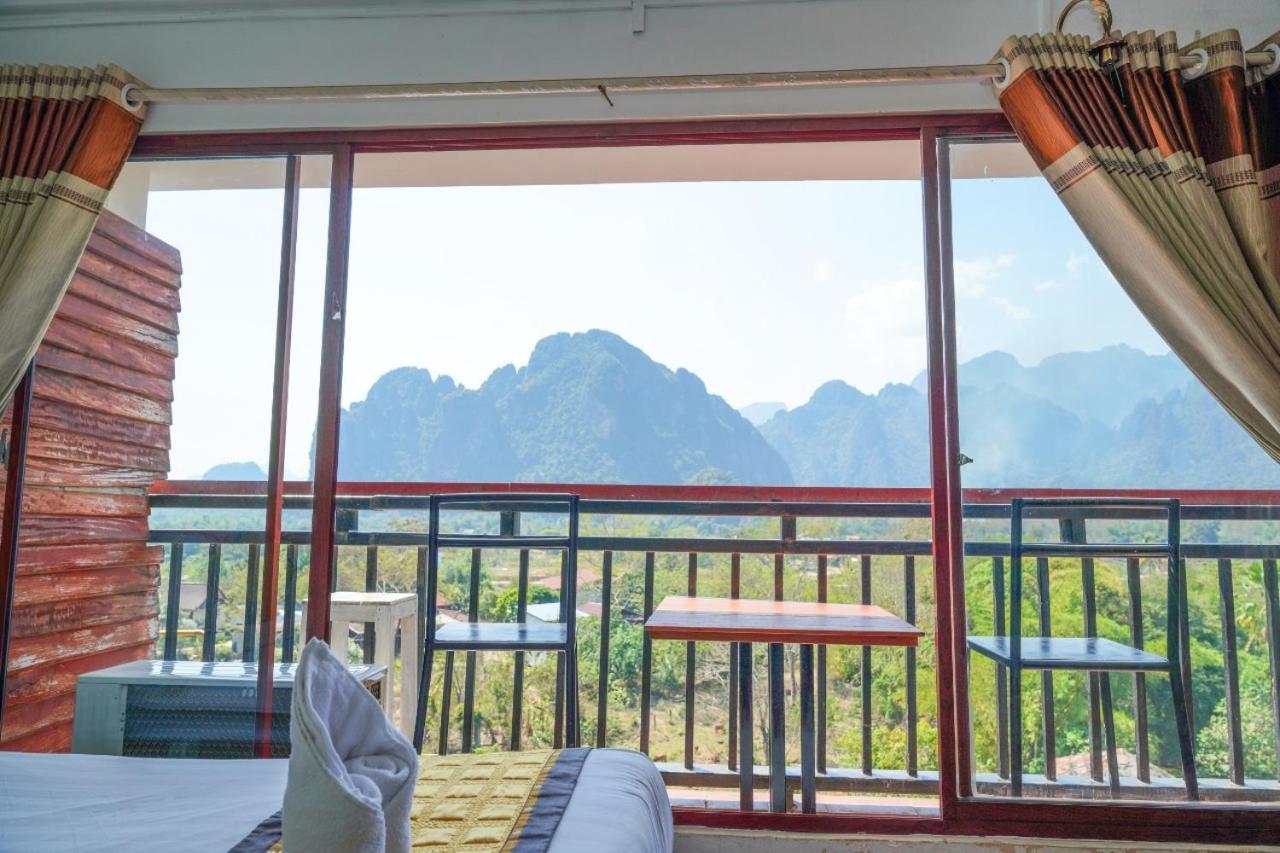 Bountang Mountain View Riverside Hotel 万荣 外观 照片