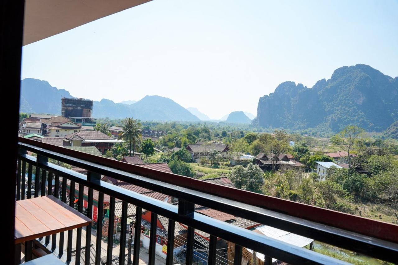 Bountang Mountain View Riverside Hotel 万荣 外观 照片